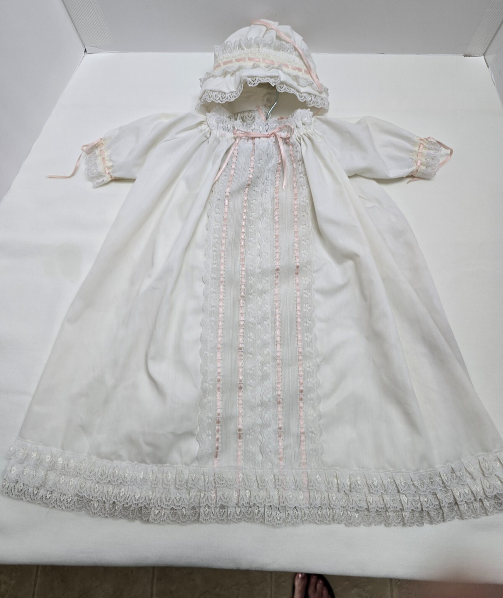 Vintage? Christening Gown Dress 17
