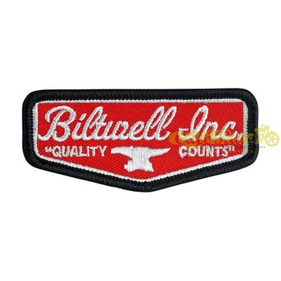 Patch Biltwell Model SHIELD Size 3'' Red - Grey - Black