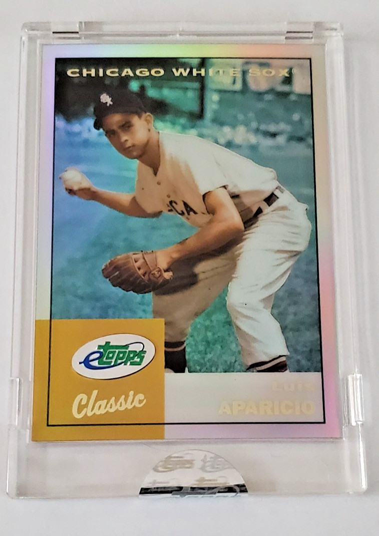 2003 eTopps Classic Baseball #ETC23 Luis Aparicio Set Break Factory Sealed