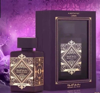 LATAFFA OUD FOR GLORY MEN & WOMEN BADEE AL OUD Amethyst 100Ml 100% ORIGINAL EDP.