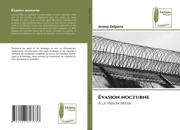 ÉVasion Nocturne | JéRéMy Delporte | À La Prison Break | Taschenbuch | 2024-image