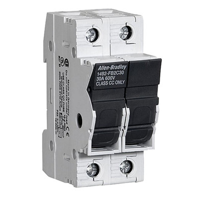 (3 pcs) New In Box Allen Bradley 1492-FB2C30-L Fuse Holders