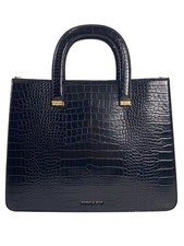 CHARLES&KEITH tote bag -- BLK Animal CK2-30781004 2way