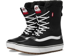 Vans UMTE" Standard Waterproof Boots Women Size 8 Men 6.5 Color Black/White NEW
