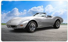 Classic Custon 1974 Chevrolet Corvette Metal Aluminum Sign 8 X1 2 Inch New