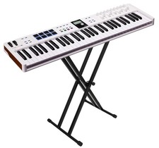 ARTURIA Keylab Essential 61-Key mk3 White Keyboard Controller On-Stage Stand