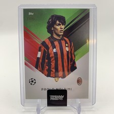 2025/26 Topps Total Football Base UCC Paolo Maldini AC Milan #27/75 SEALED