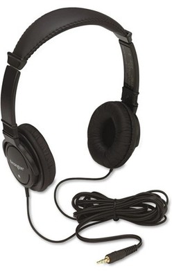 Kensington Wired Headphones & CMTECK USB Desktop Microphone Bundle