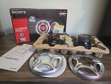 Sony XS-V1641H 3 4-Way Speaker 6.5" Xplod 250w Peak Power 65w Rated Auto VGC