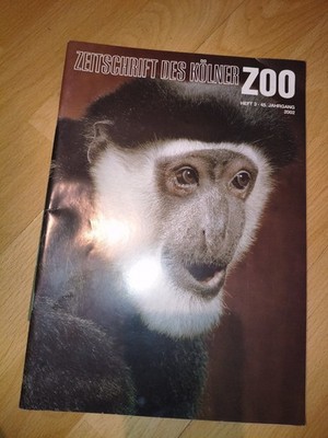 Zoo Köln Koelner Zoo Cologne Zeitschrift Magazin 45(3) 2002
