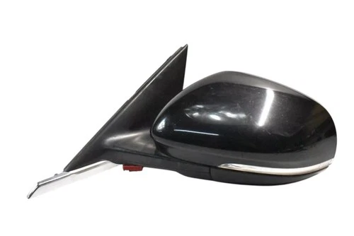 10-15 Jaguar XF X250 Front Left Driver Side Rear View Door Mirror Black Oem