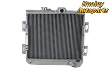 Full Aluminum Radiator For 1985 1986 1987 Mitsubishi Miragelancer L4 1.5l Cu93