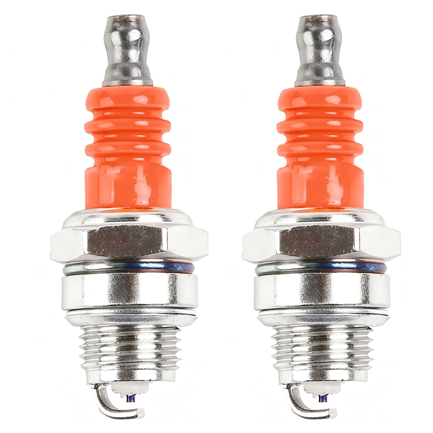 Pair L7T Spark Plug for 2 Stroke 33cc 43cc 47cc 49cc Engine Mini Pocket Bike ATV