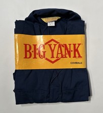 Vintage 1970s Big Yank Work-Mates Blue Mens Size 40 Lightweight Coveralls NEW