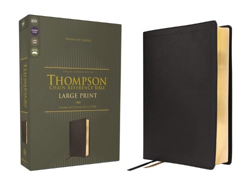ESV, Thompson Chain-Reference Bible, Large Print, Leathersoft... - 9780310458944