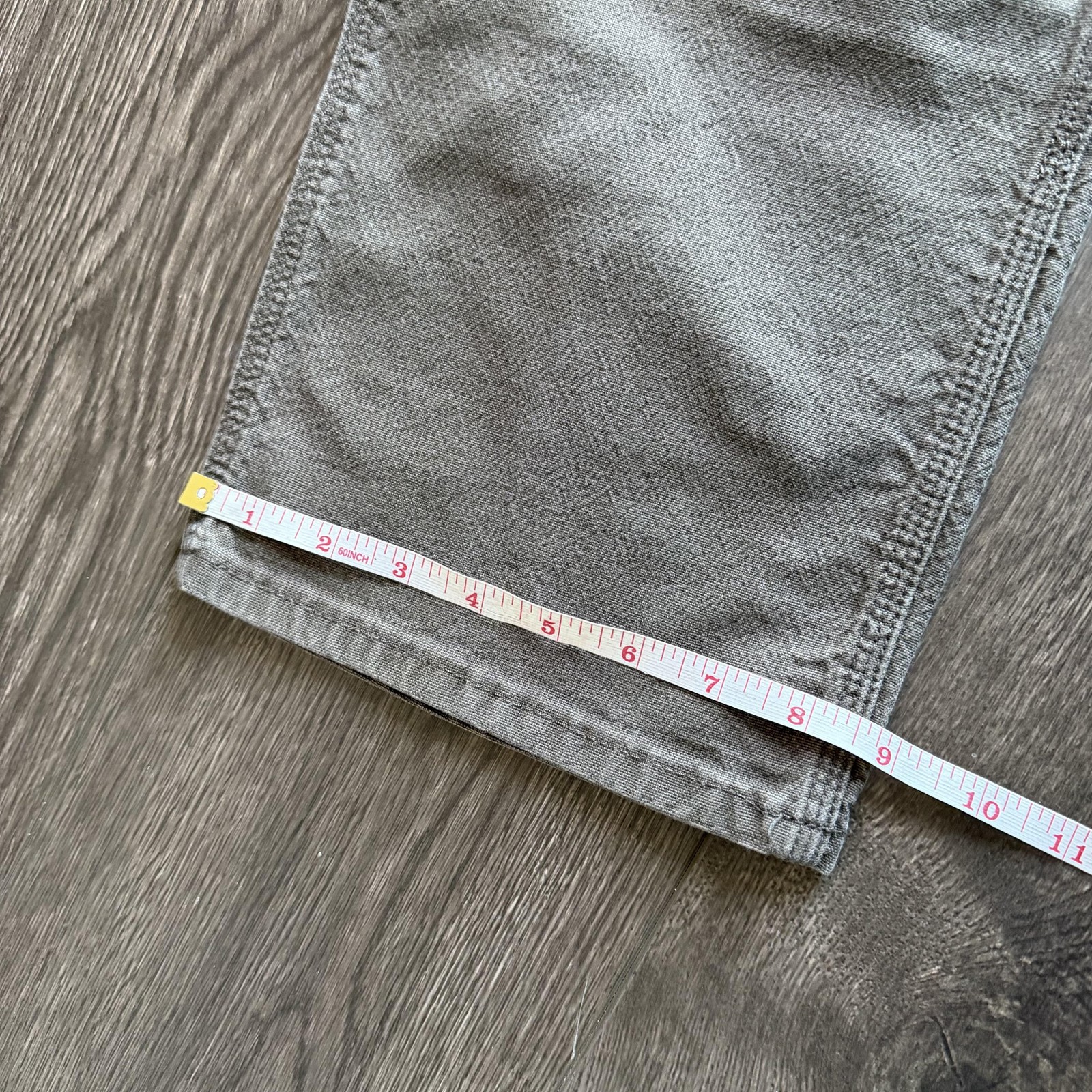 Vintage Carhartt Pants Brown 36x32 Relaxed Fit Canvas Carpenter Workwear Utility thumbnail 9