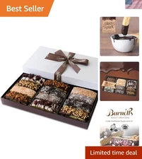 Handmade Kosher Chocolate Biscotti Gift Box - Perfect Sweet Treat for Loved Ones