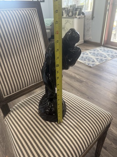 Vintage 1986 The lovers Statue Naked Man & Woman Kissing Embracing Making Out - Bild 11 von 11