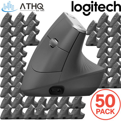 PACK OF 50 Logitech MX Vertical Advanced Ergonomic Wireless Optical Mouse NEW