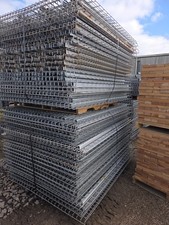 Used Pallet Rack Wire Deck  73" x  55"  Waterfall 3 Step Racking Mesh Grates