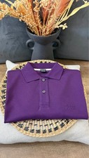 Hugo Boss Pima Cotton Polo Shirt – Purple – Men’s Small