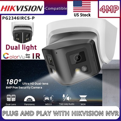 VIKYLIN Dual Light 180° view 4MP ip camera Colorvu+IR panorama MIC&Speaker CCTV