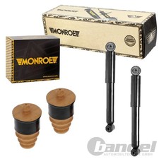 MONROE STOßDÄMPFER+ PROTECTION-KIT HINTEN passend für FIAT PANDA 169_
