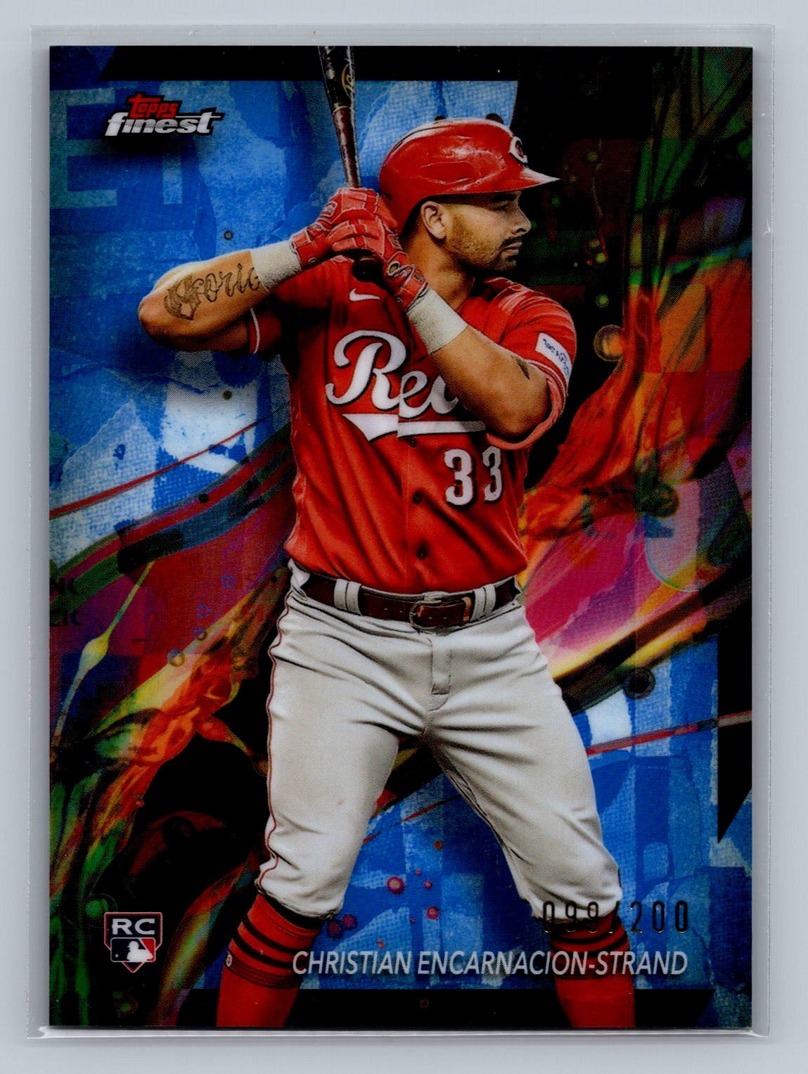 2024 Finest Christian Encarnacion-Strand Blue Refractors #/200 Rookie #4