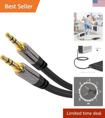 Aux Cable, Jack Cord & Audio 3.5mm Cable   3ft   Available in 1.5-33ft   Suit...