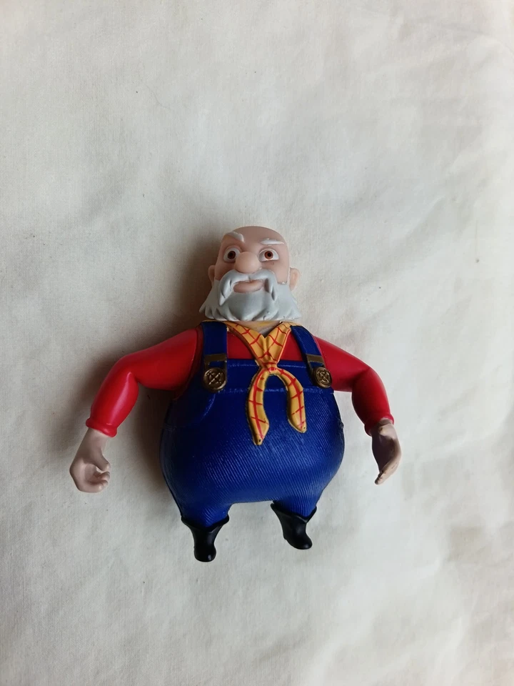 FIGURINE MINEUR WOOODY'S ROUN.. PETE PROSPECTEUR TOY STORY MATTEL 1999 - Photo 1/4