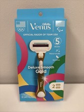 New & Sealed! Venus Delux Smooth Gold Razor S...