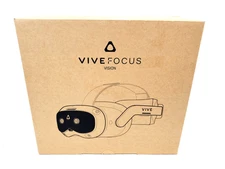 HTC Vive Focus Vision — Mixed Reality and PC VR Headset + Controllers