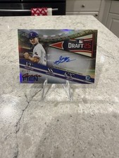 Gavin Fien Draft Night /99 Auto 2025 Texas Rangers Bowman Chrome Autograph