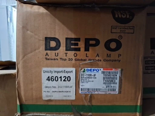 Nuevo faro halógeno lado derecho para Toyota Avalon 2005-2007 Foto 4 de 4