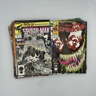 Spider-Man 37 Issue Comic Lot including Amazing 347 Web 32 many Erik Larsen