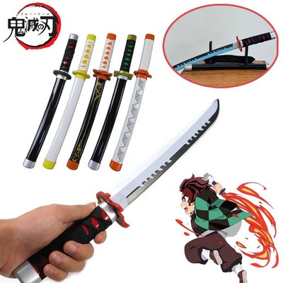 Cosplay-Messer Dämon Slayer Tanjirou 42 cm Kunststoff Anime Requisite Schwert