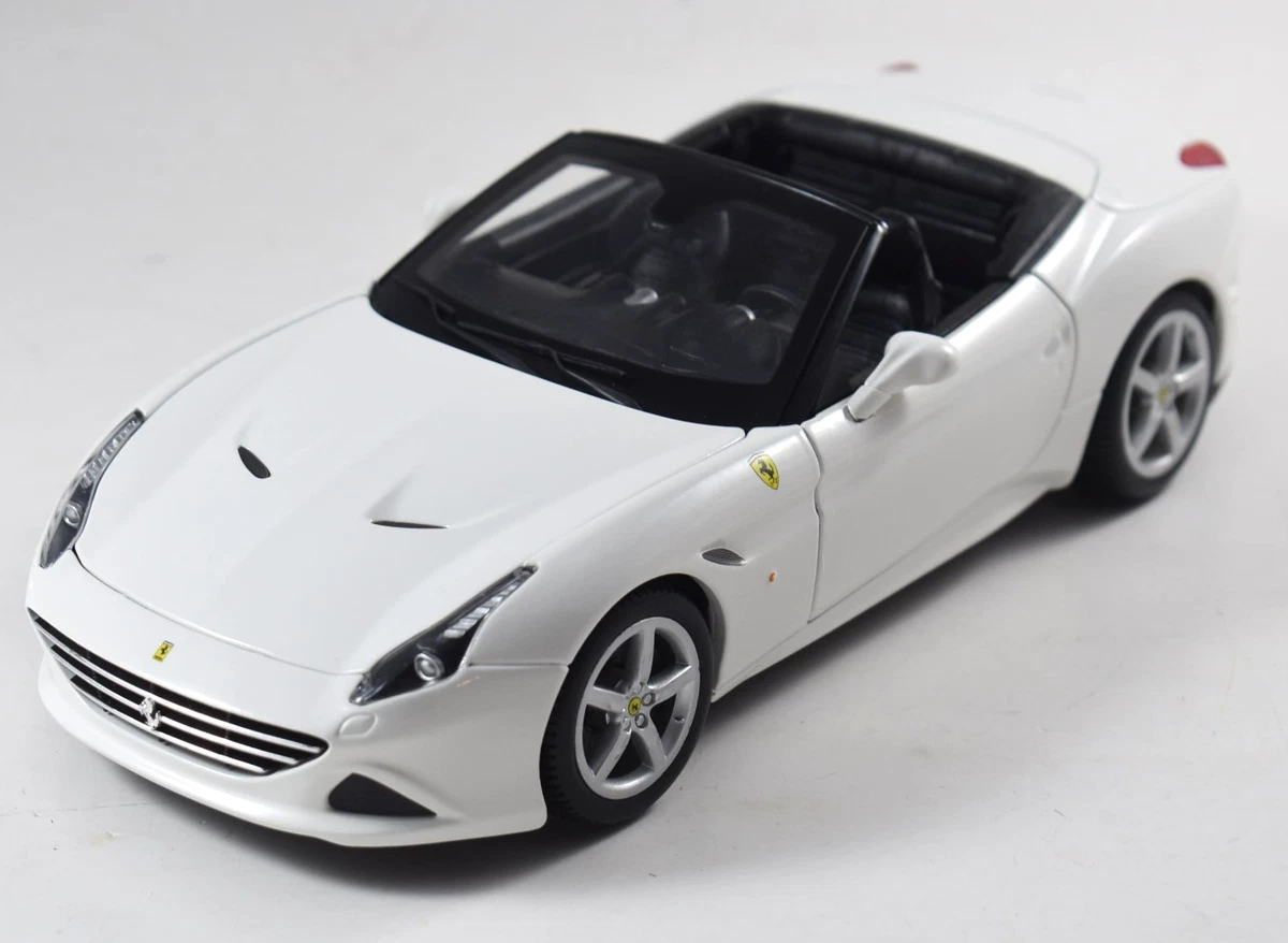 Maisto Ferrari California T White Convertible 2010s 1/18 Diecast Loose No Box