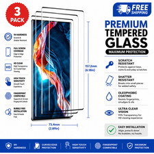 Tempered Glass For Samsung Galaxy Note 20 Ultra 5G Screen Protector 3 PCS
