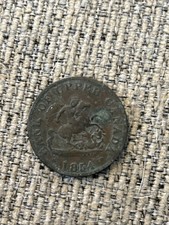 1854 BANK OF UPPER CANADA ONE PENNY TOKEN