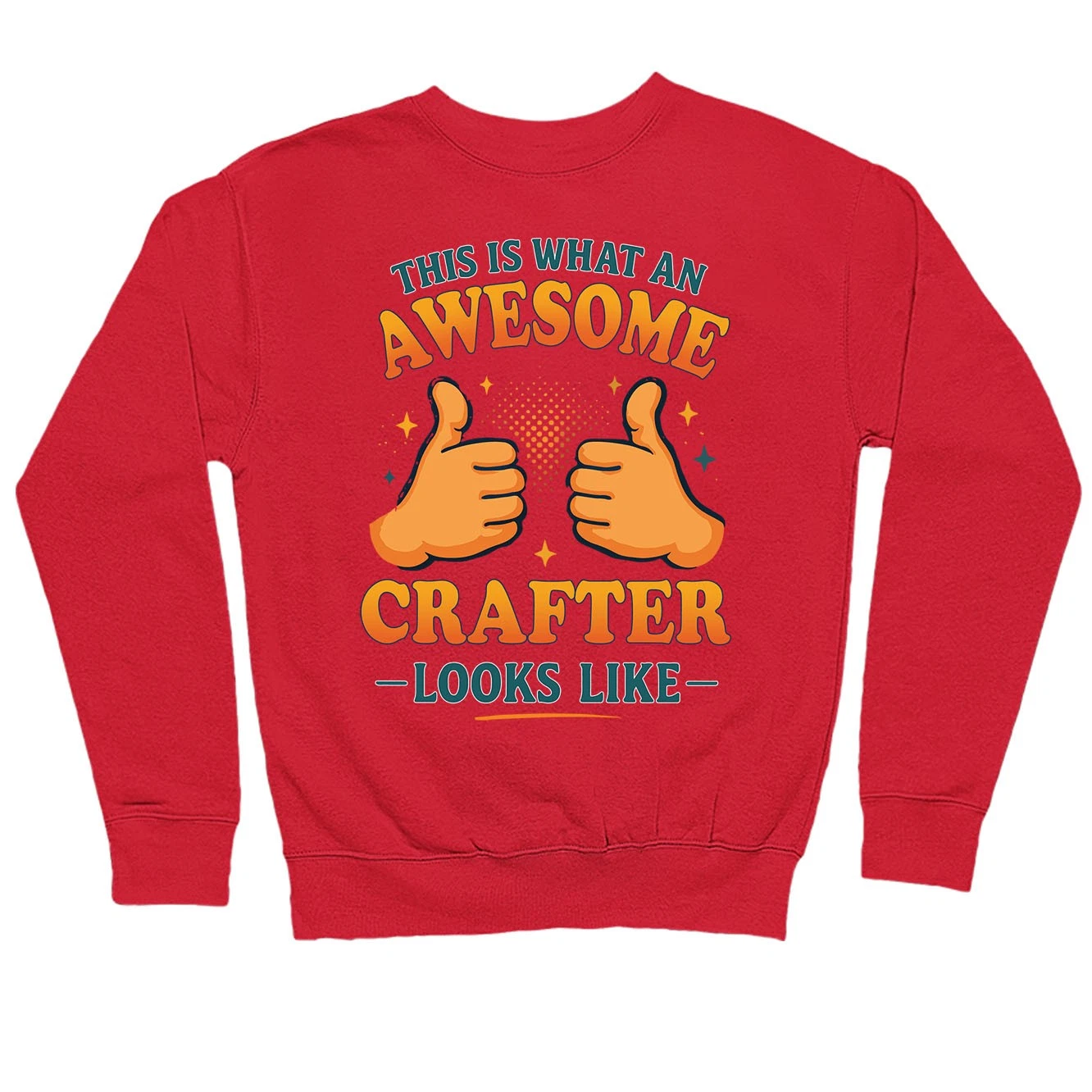 Awesome Crafter Sweatshirt for Men and Women