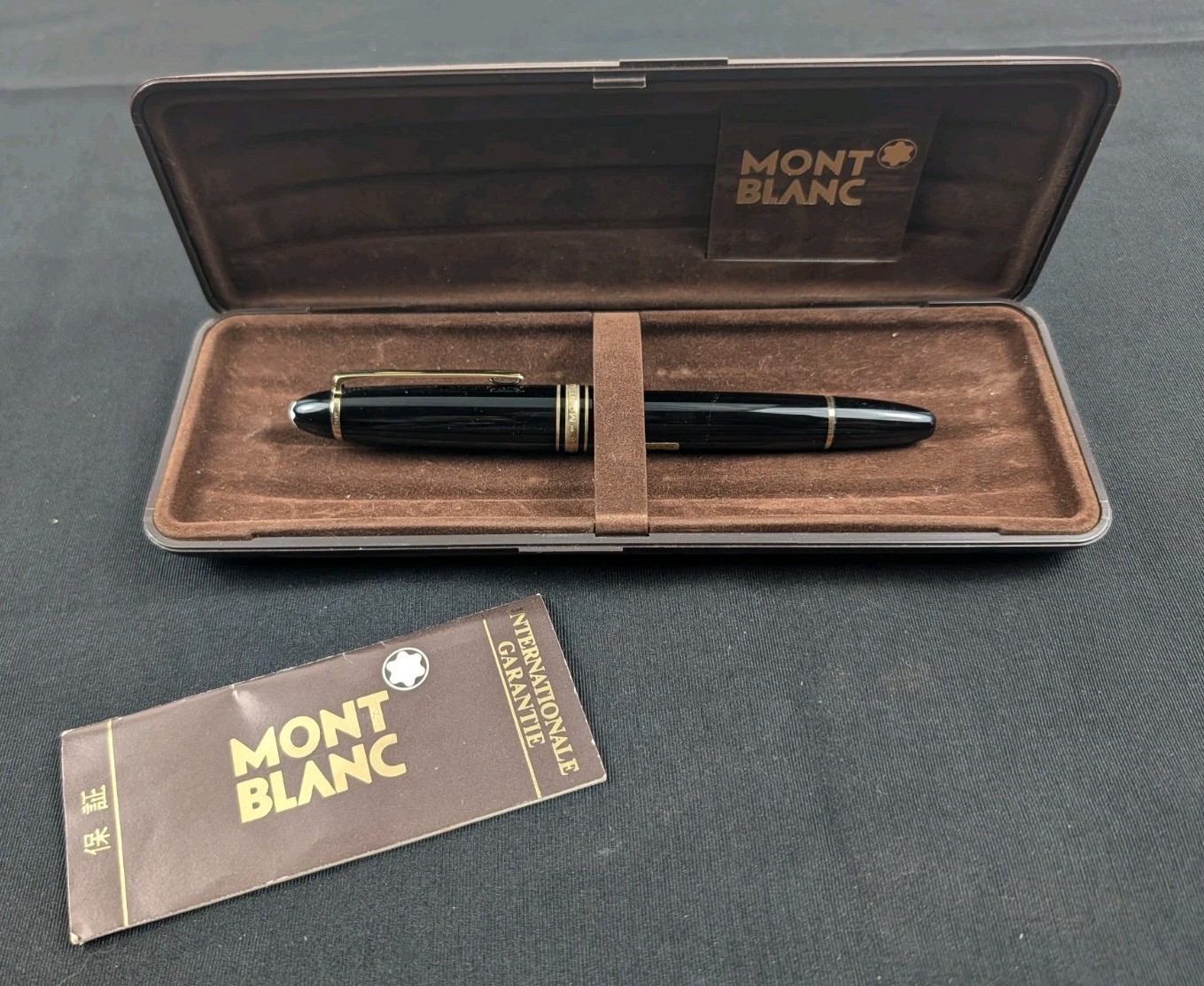 MONTBLANC Meisterstück 146 Legrand Vintage Anni '90 NOS Pennino Oro 14K FULL SET
