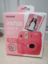Fujifilm Instax Mini 9 Instant Film Camera - Flamingo Pink Brand New in Box