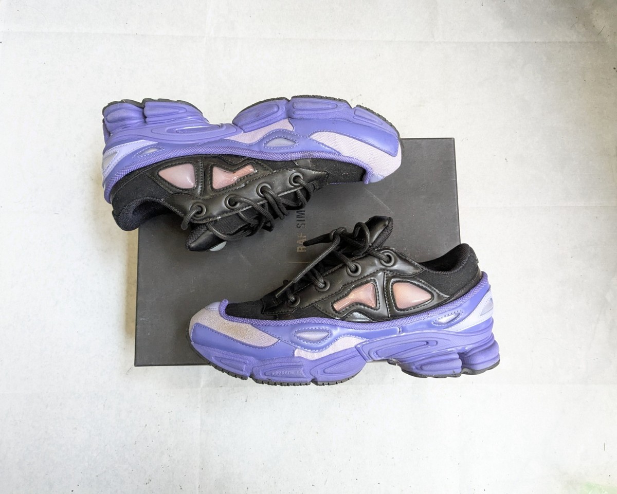 Adidas Raf Simons Ozweego 3 Black Purple B22539 Men US 9.5