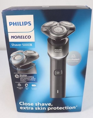Philips Norelco 5000x Men's Rechargeable Electric Shaver X5004/84 New Open Box