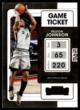 2021-22 Panini Contenders Ticket Keldon Johnson San Antonio Spurs #1