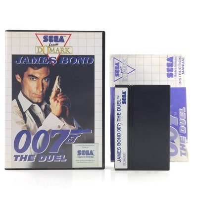 Sega Master System: James Bond 007 The Duel - Modul Anleitung OVP PAL EUR)