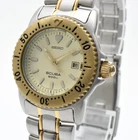 [Near MINT] Vintage SEIKO Scuba 200m Diver 3E25-2010 Quartz Women's Watch Japan