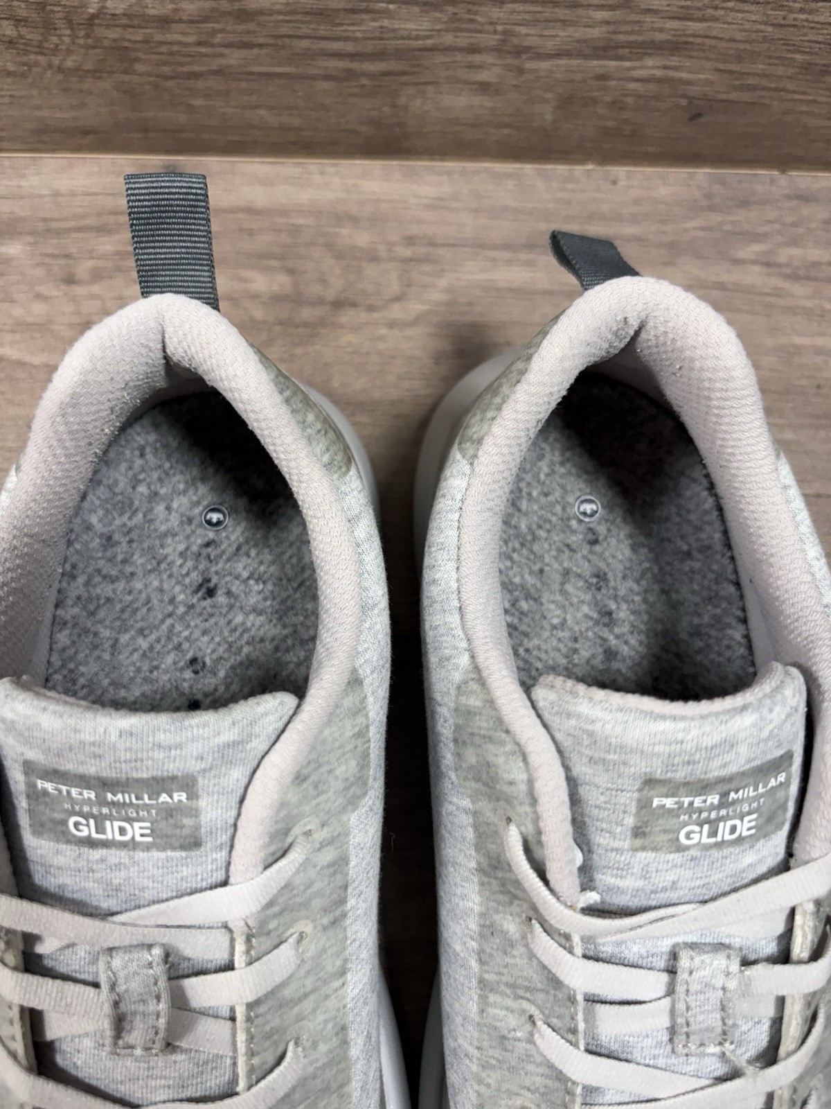 Peter Millar Hyperlight Glide Gray Knit Athletic … - image 6