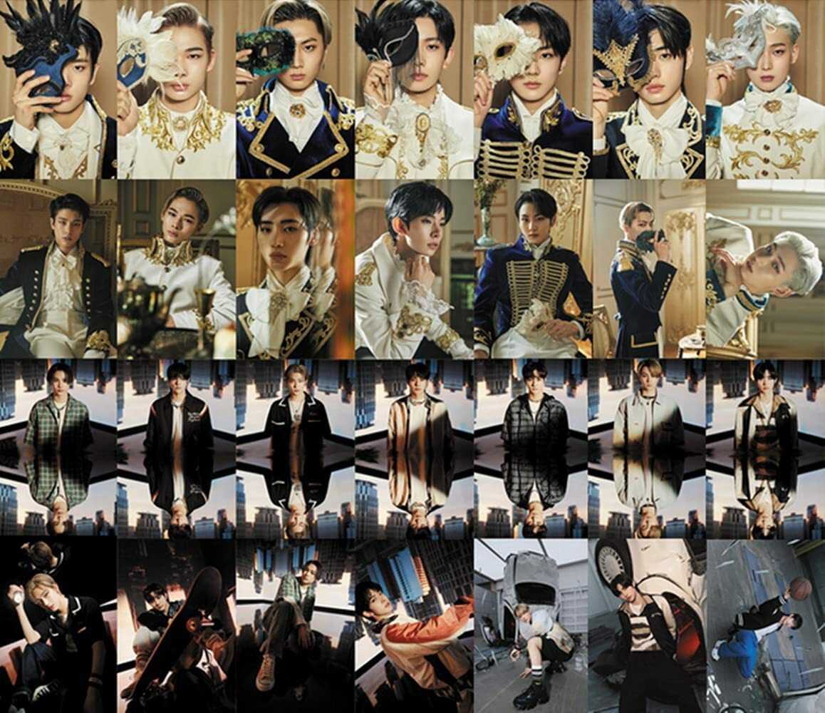55pcs Kpop ENHYPEN Lomo Cards new Photo Album BORDER