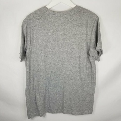 Seven Oaks Men's Large Gray Christmas Three Spirits Alcohol T-Shirt Humor READ - Picture 3 of 4